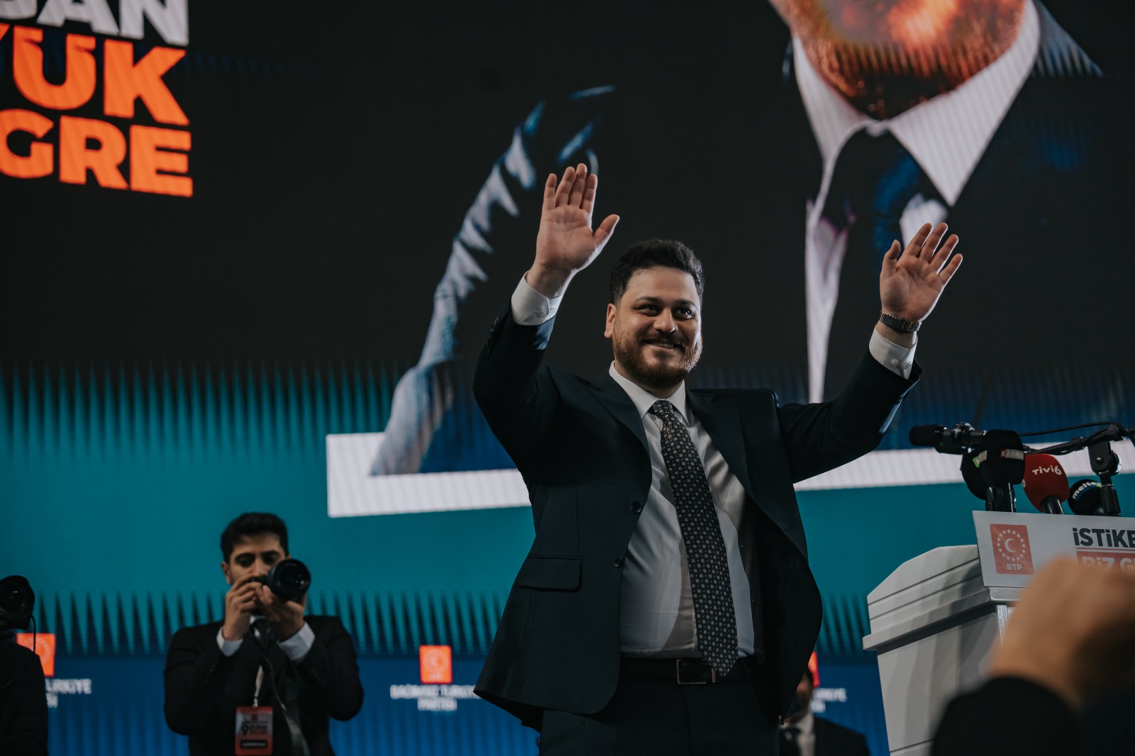 BTP’den coşkulu kongre… Hüseyin Baş:  Tüm meseleleri çözmek 1 yılımızı almaz