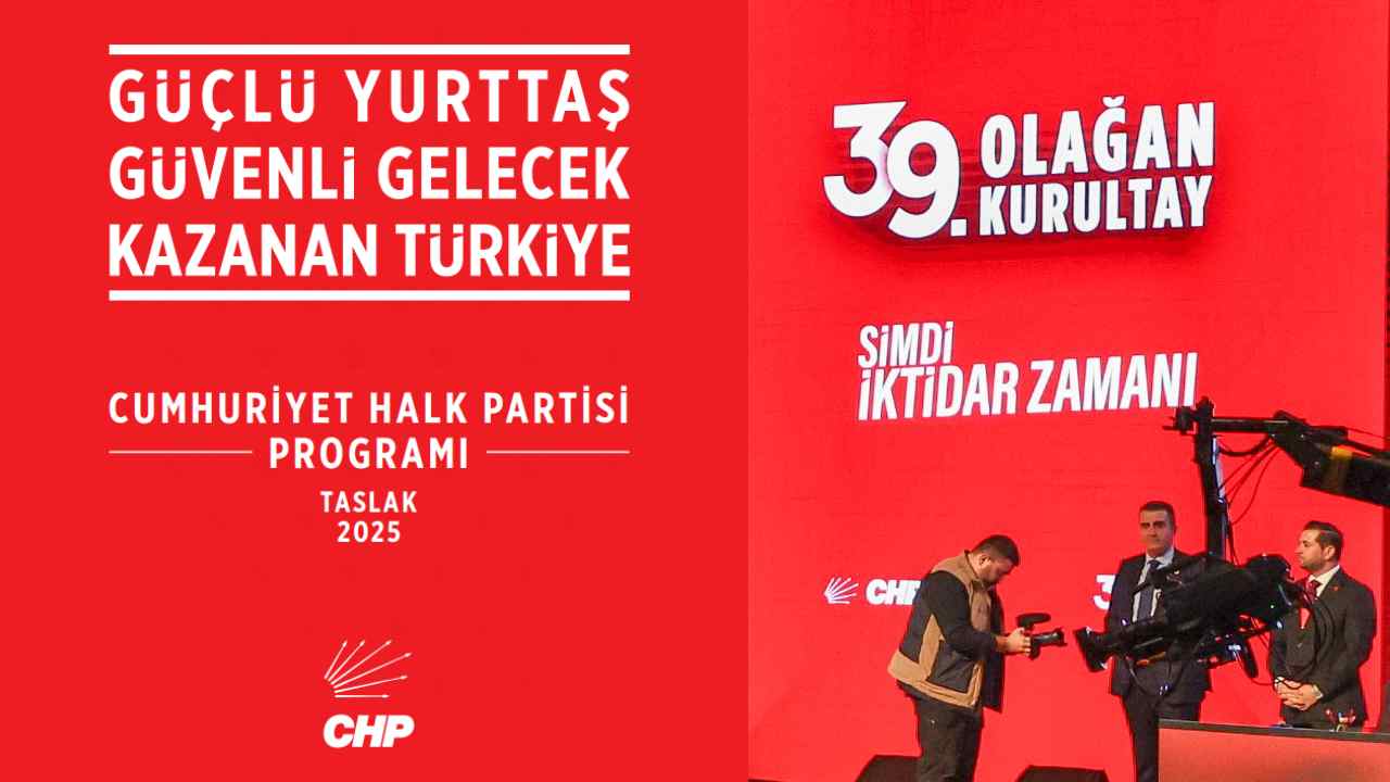 CHP's new program and cadre: A leftist program left for another spring