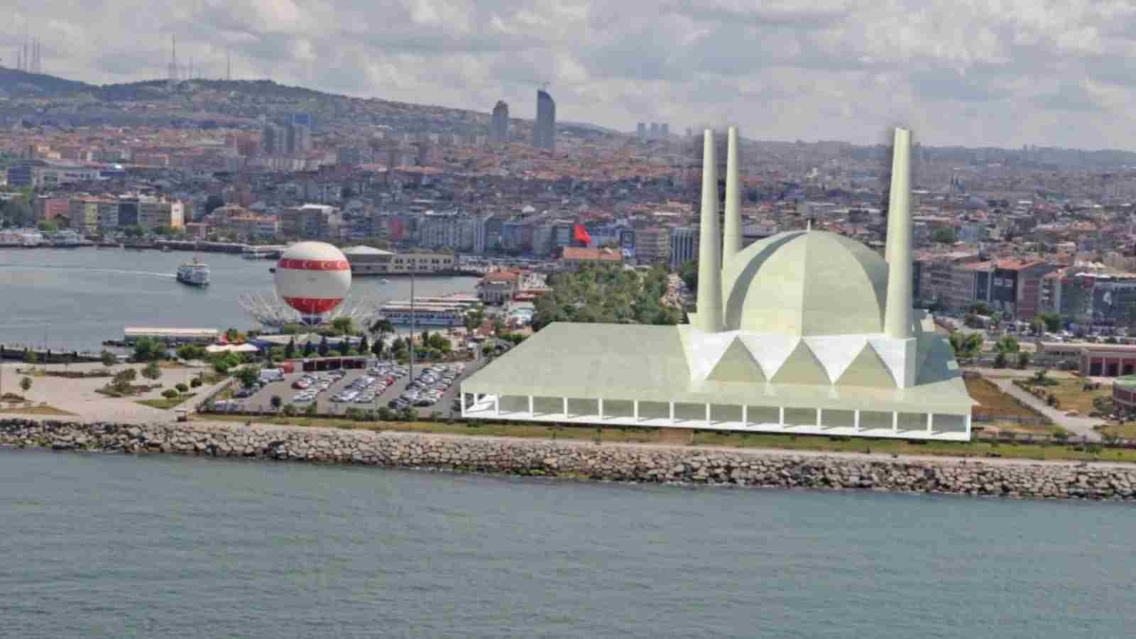 Kadıköy sahile cami projesine yargıdan onay çıktı