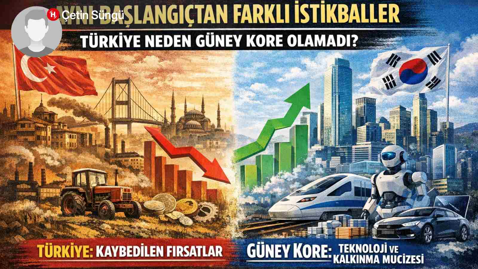 Aynı Başlangıçtan Farklı İstikballer: Türkiye Neden Güney Kore Olamadı?