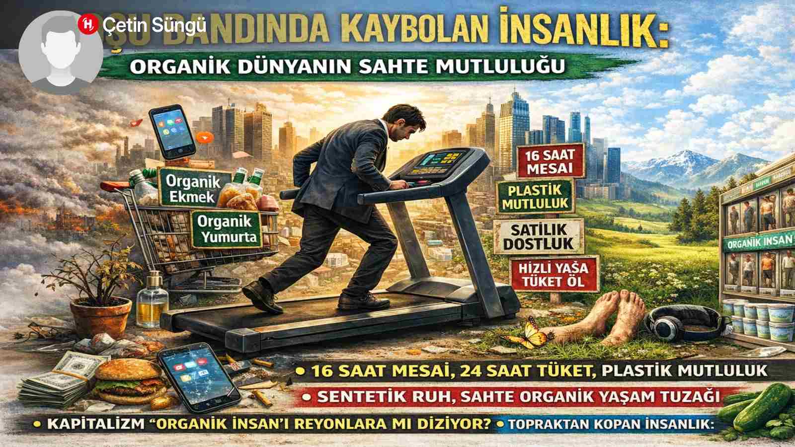 Koşu Bandında Kaybolan İnsanlık: Organik Dünyanın Sahte Mutluluğu