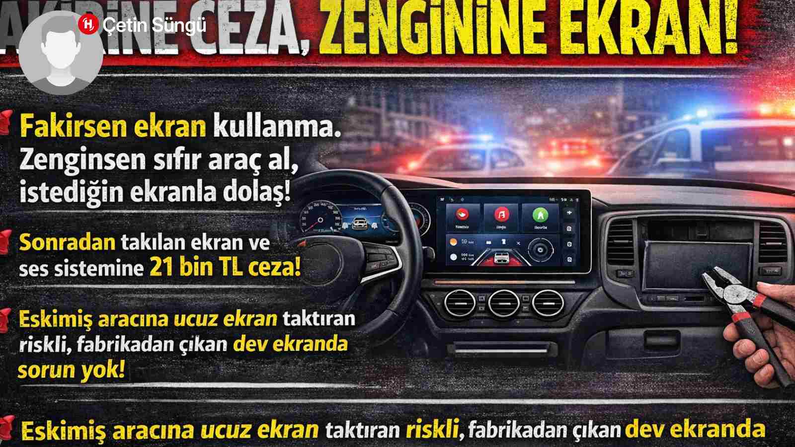 Plaka, LED ve Trafikte Sınıf Rejimi: Güvenlik Söylemi, Gerçek Niyet