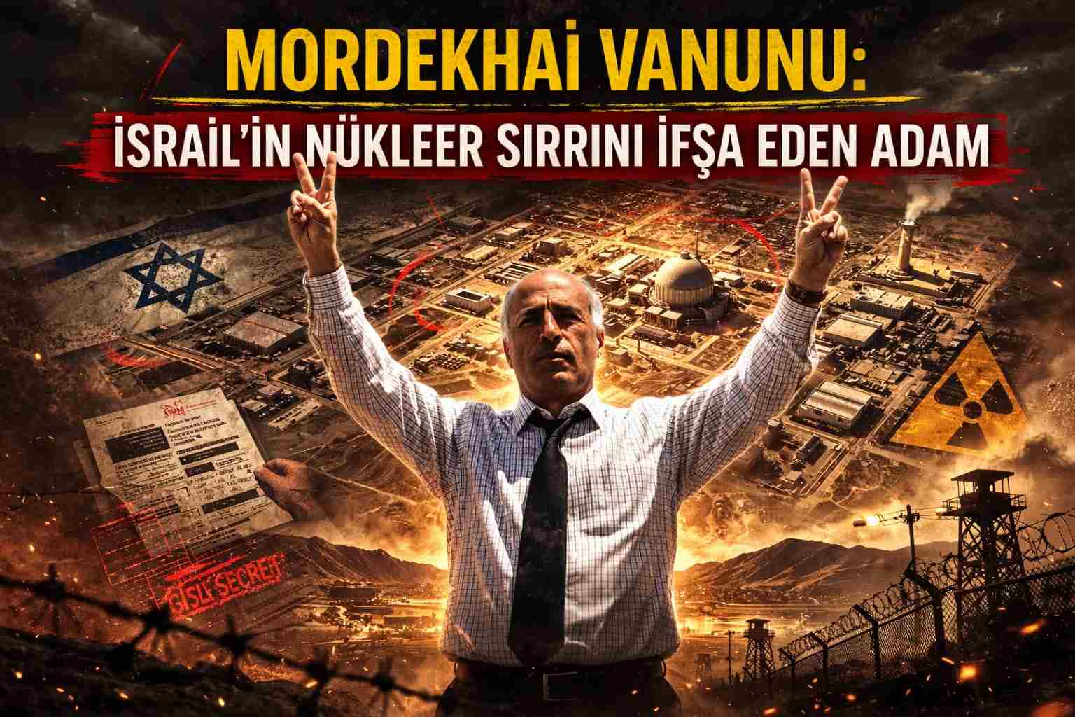 Mordechai Vanunu: İsrail’in nükleer sırlarını ifşa eden adam