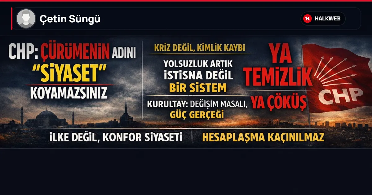 Kimlik Kaybı ve Yolsuzluğun Sistemleşmesi