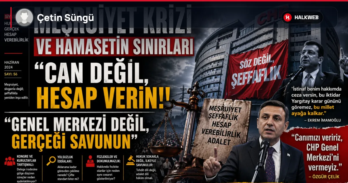 ‘’Canımızı Veririz, CHP Genel Merkezi’ni Vermeyiz’’