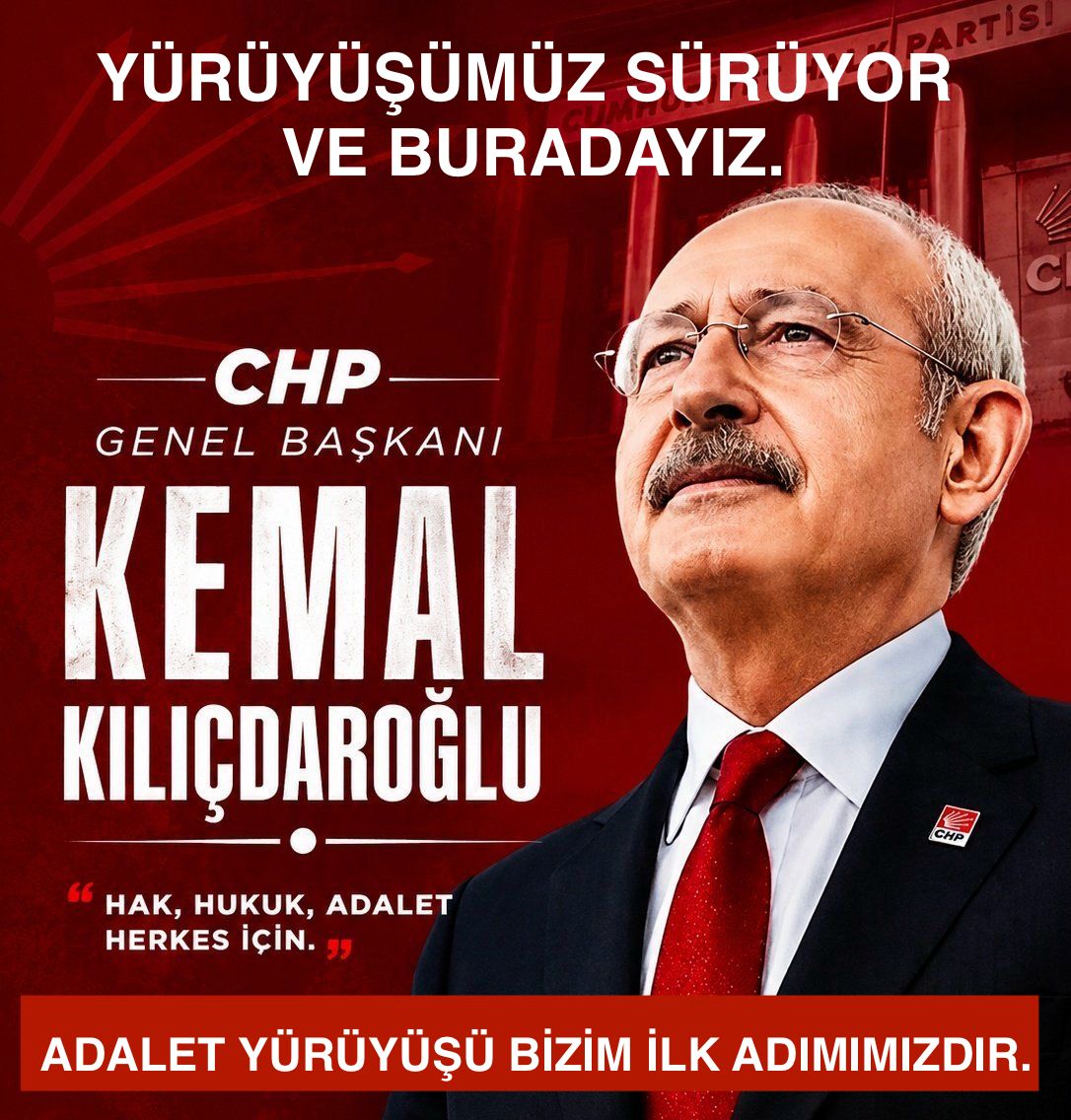 Adalet, Ahlak, Vicdan ve Erdem Yürüyüşü