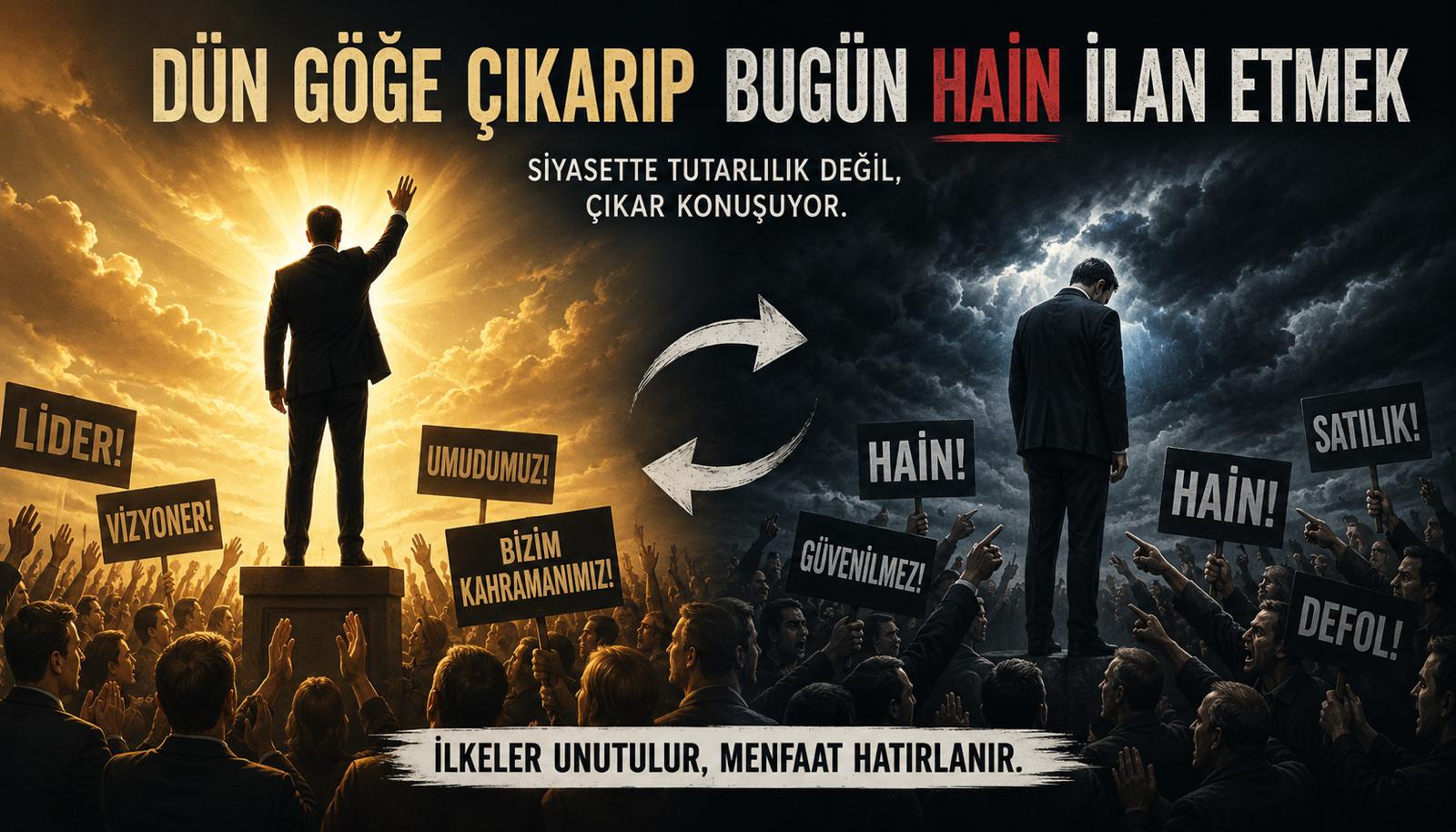 Siyasette Başarı Kişisel Değil, Kurumsaldır