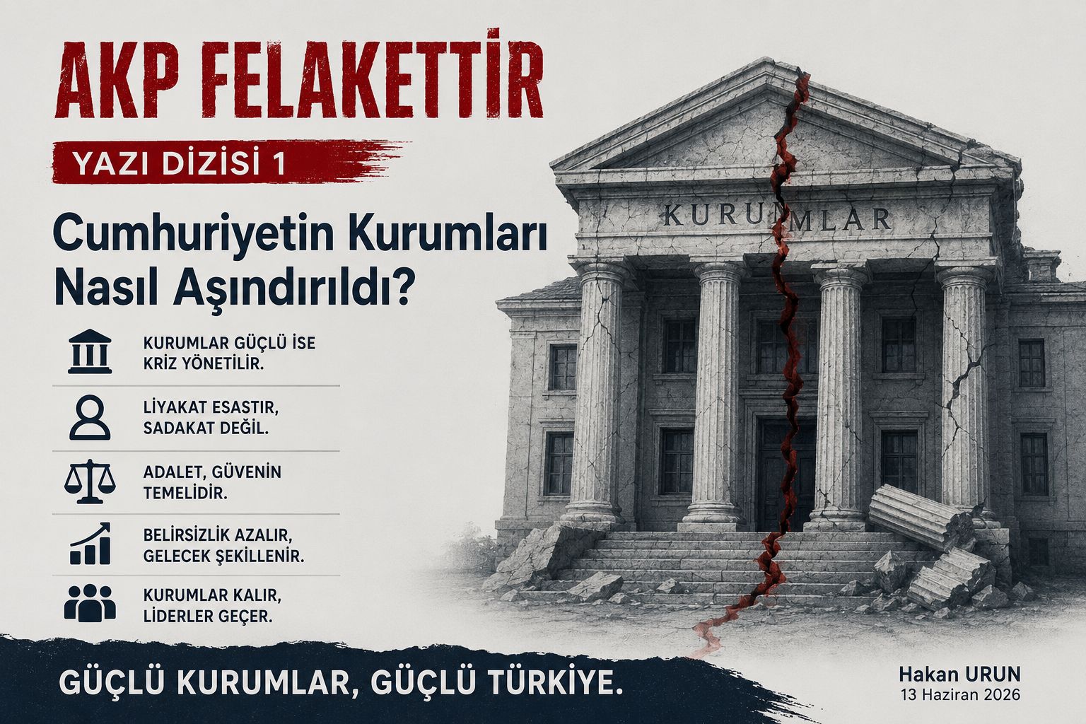 AKP FELAKETTİR