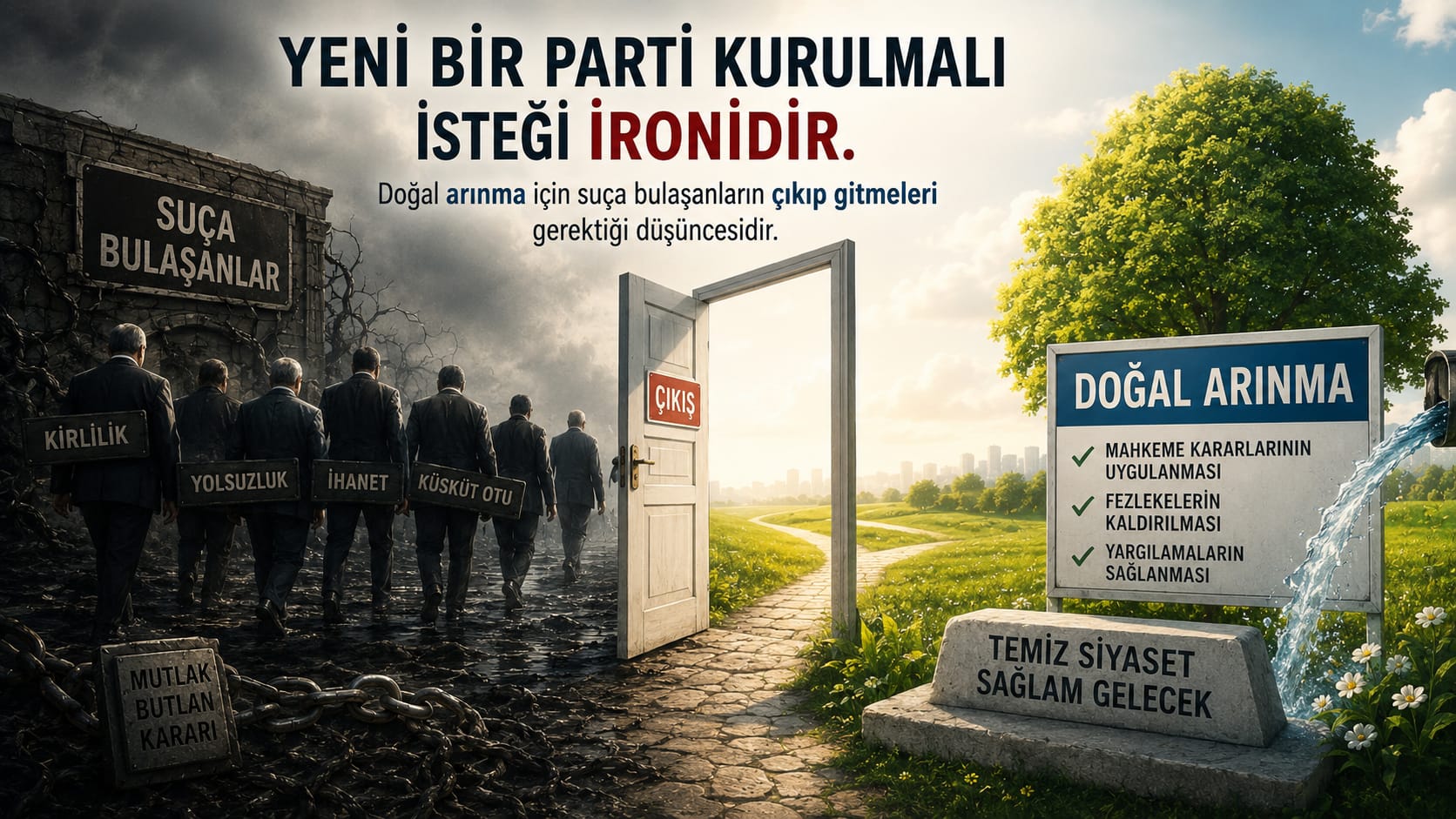 Yollar Ayrılsın CHP Kalsın