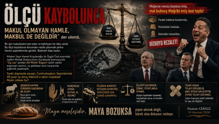 ÖLÇÜ KAYBOLUNCA!