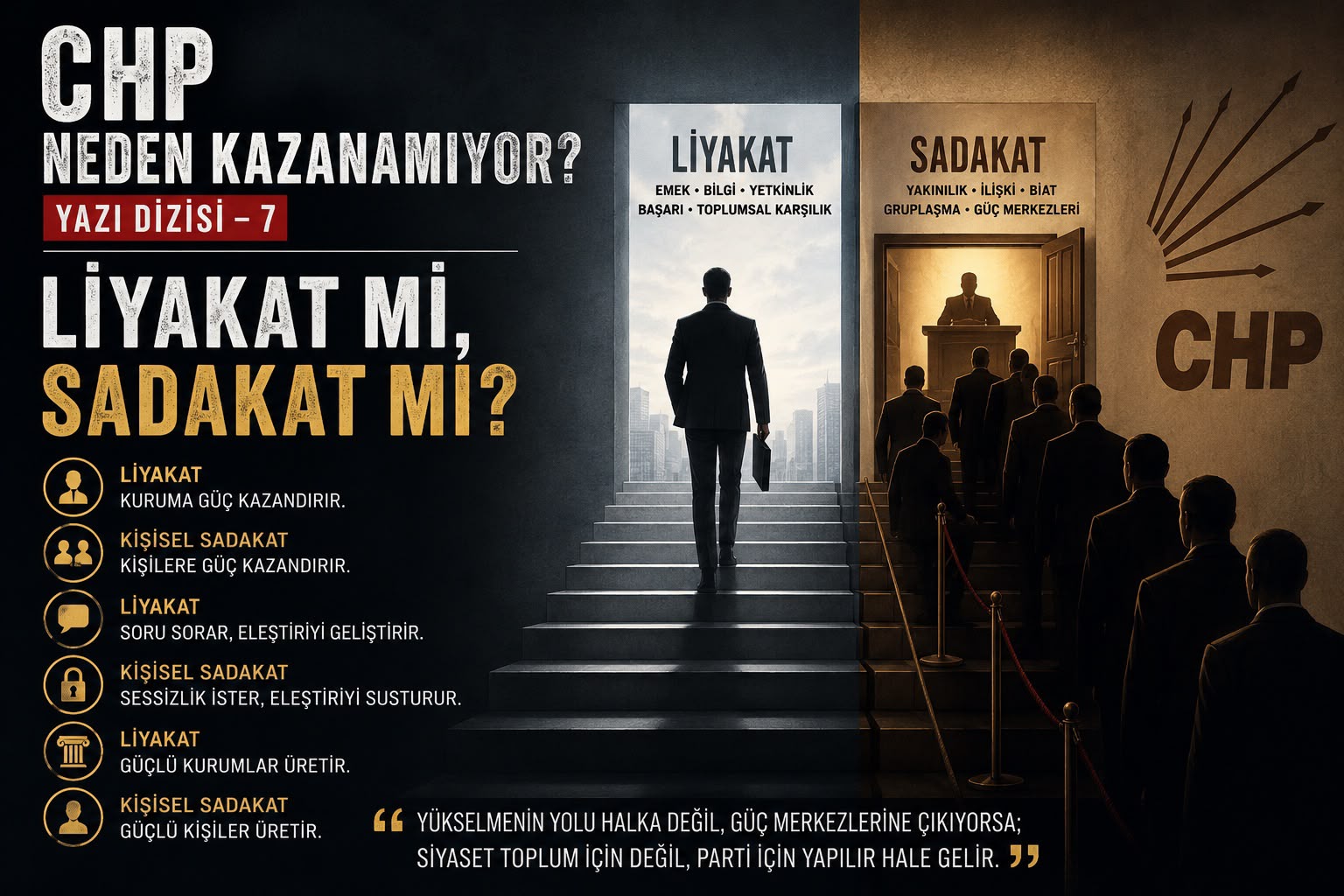 CHP NEDEN KAZANAMIYOR?