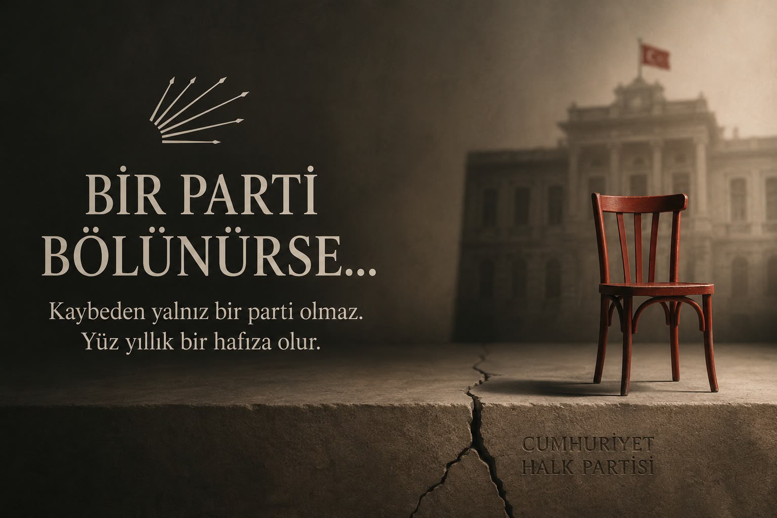 BİR PARTİ BÖLÜNÜRSE…
