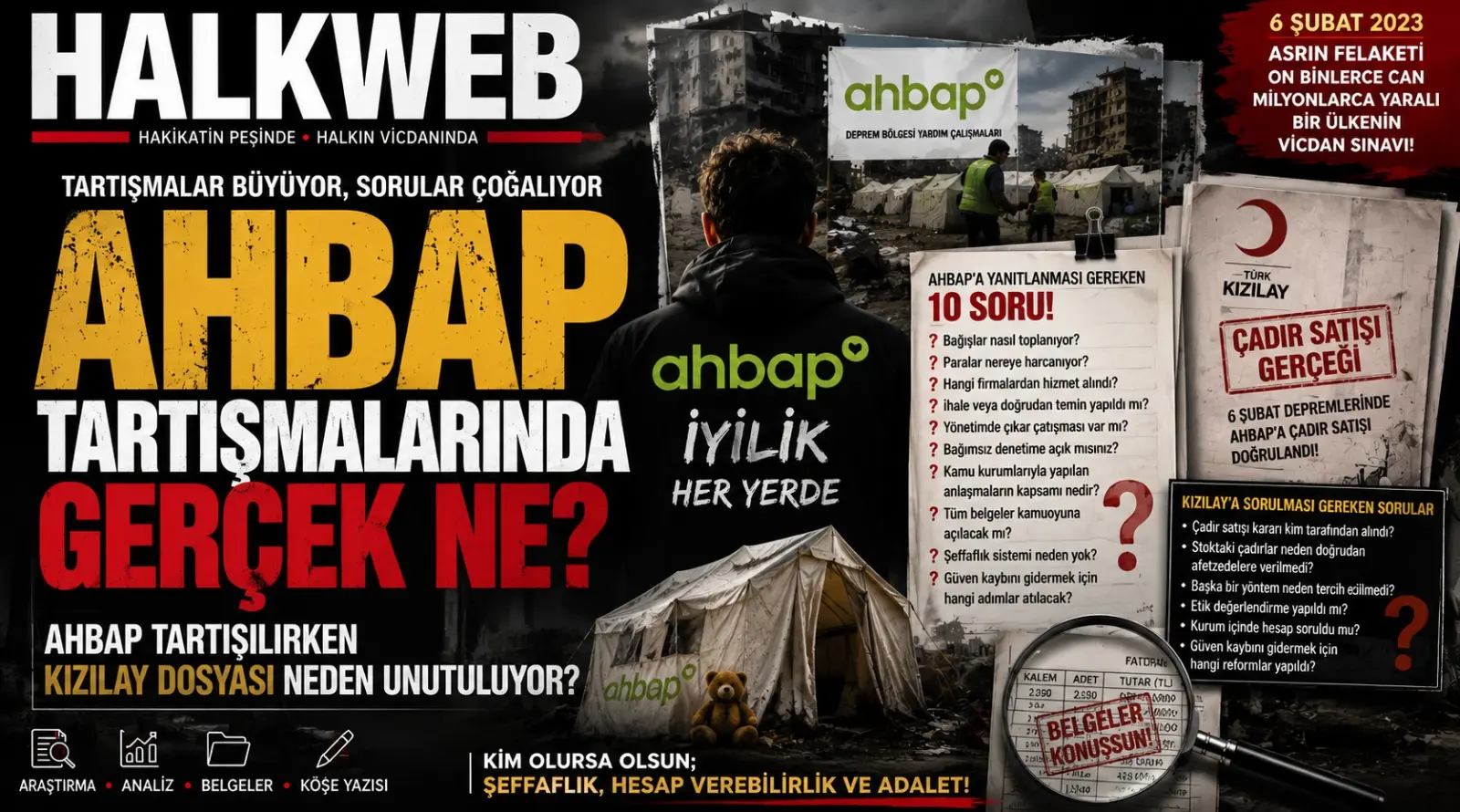 Ahbap Tartışılırken Kızılay Dosyası Neden Unutuluyor?