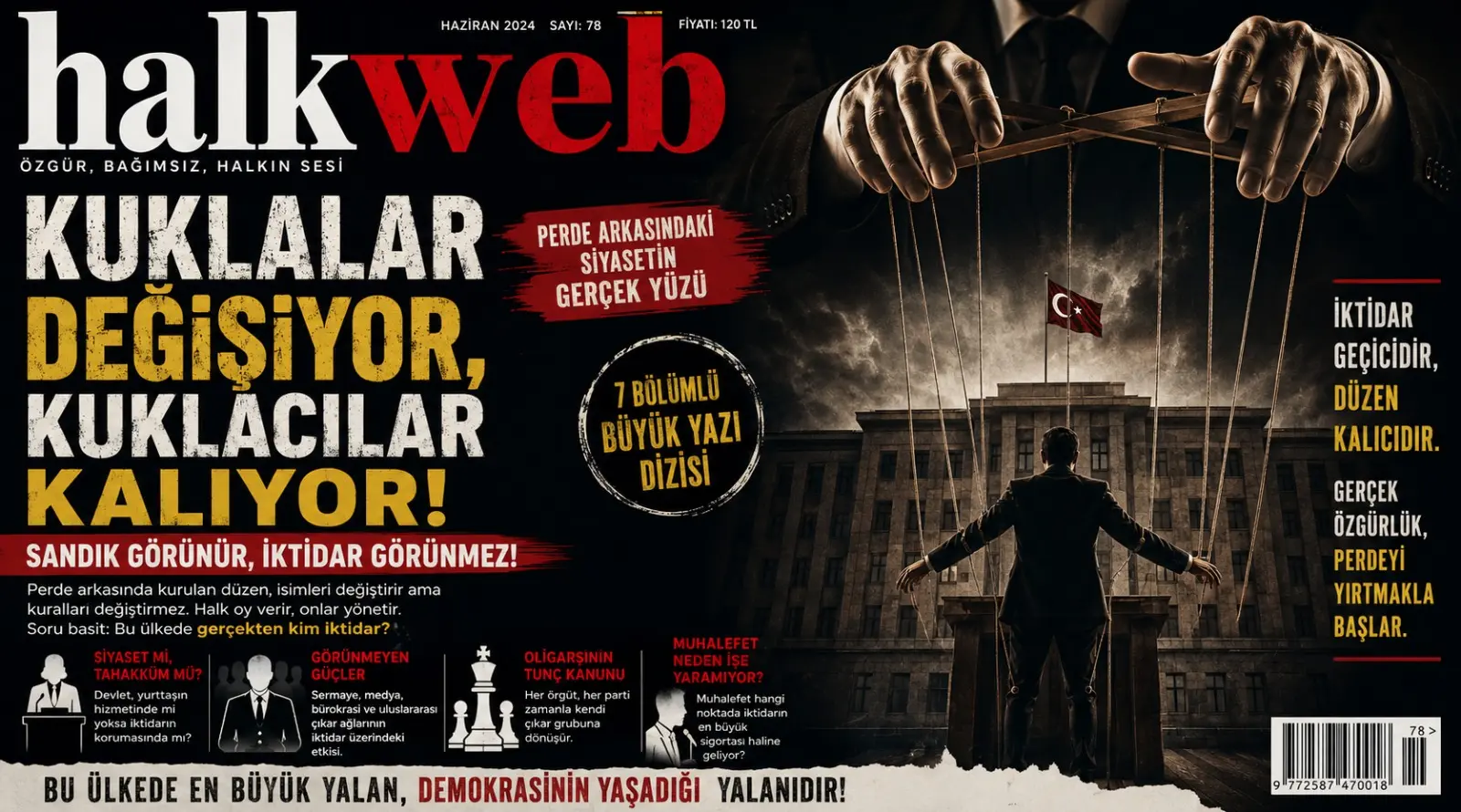 KUKLALAR DEĞİŞİYOR, DÜZEN DEĞİŞMİYOR