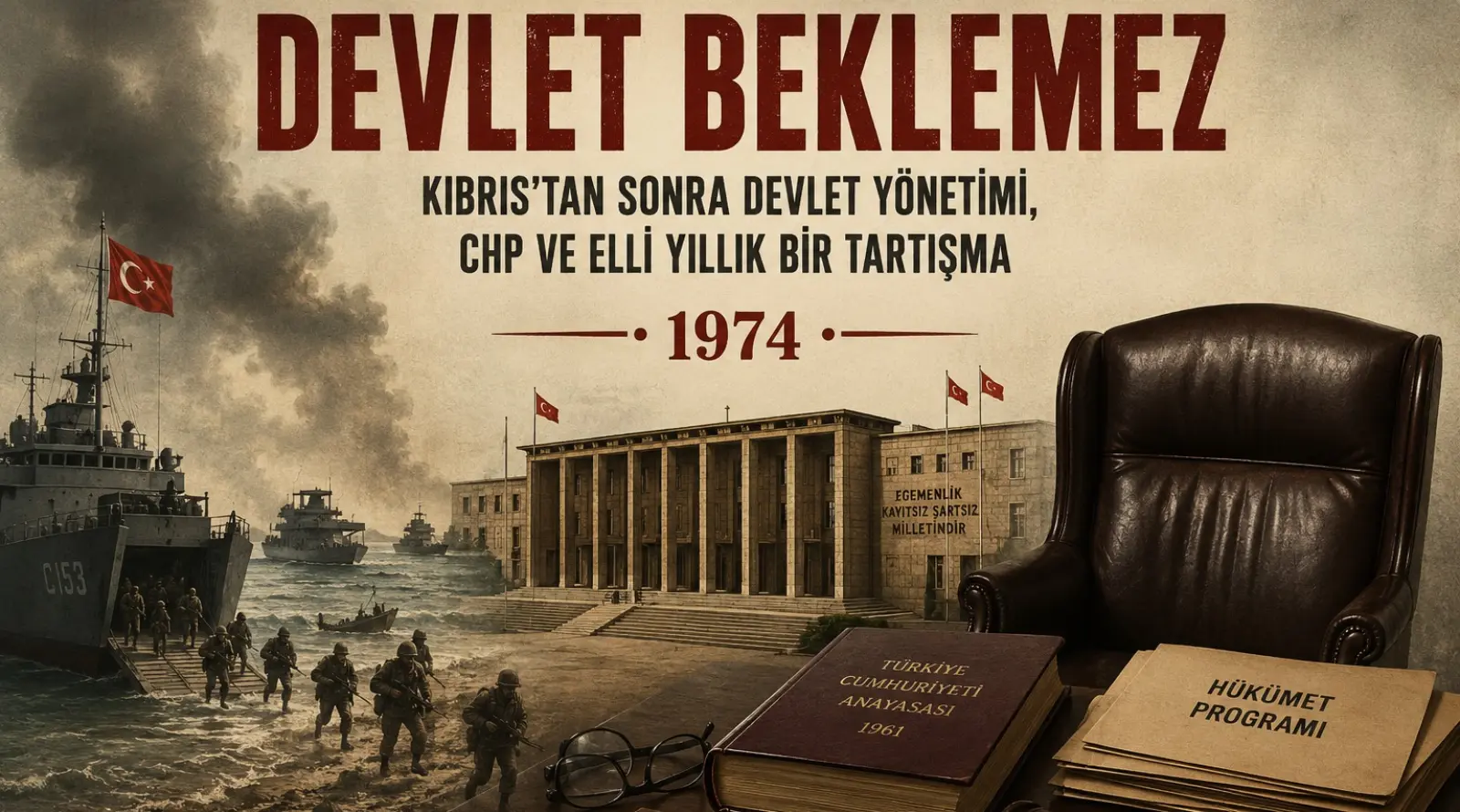 DEVLET BEKLEMEZ: Kıbrıs Barış Harekatı’ndan Sonra CHP’nin Elli Yıllık Yol Ayrımı