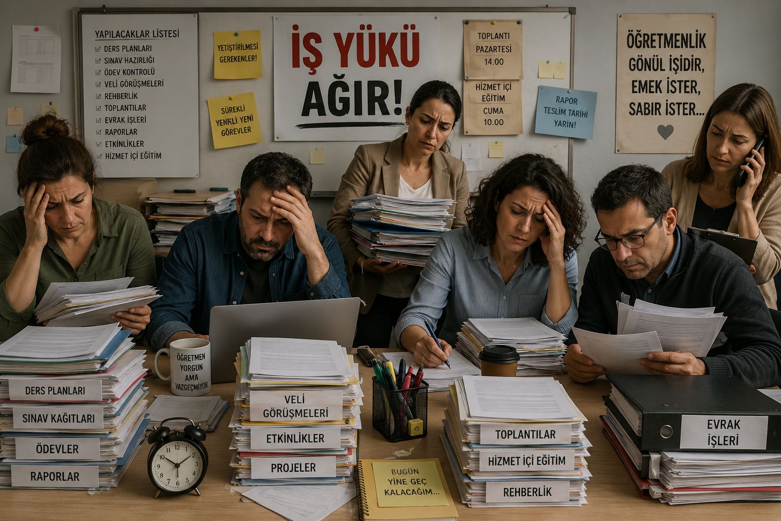 Öğretmenler Az Çalışıyor Miti!